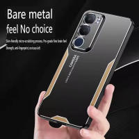 Funda de teléfono para Vivo Y19s, funda protectora de cámara esmerilada de metal de lujo, parachoques suave de TPU, parte trasera dura - details 5