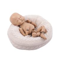 Cojín de sofá para bebé recién nacido, almohada blanca para sesión de fotos, accesorios de fotografía, recuerdo de crecimiento para niños - details 2