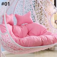 Cojín de Silla de Doble Asiento para Columpio de Huevo sin o con Relleno Cubierta Redonda Desmontable de Papasan para Casa y Patio - details 5