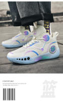 Nuevos deportes transpirables zapatos deportivos zapatos de baloncesto de los hombres pareja casual zapatos al aire libre - details 11