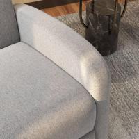 Sillón Relajable Manual Almohada de Lino Sintético Respaldar Alto Carga de 120kg - details 3