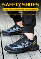Zapatillas de trabajo para hombre, zapatos de trabajo indestructibles con punta de acero, botas de seguridad, zapatos de trabajo antiperforación para hombre, triangulación de envíos - details 1