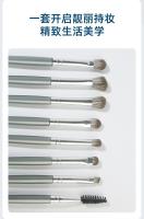 Cangzhou juego completo de 14 pinceles de maquillaje por primera vez, juego de pinceles de rubor en polvo suelto para cabello suave, pincel de sombra de ojos y nariz transfronterizo, herramientas de belleza - details 0