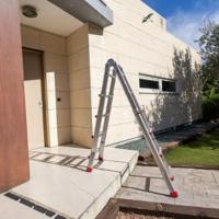 Escaleras Plegables de Aluminio Extensibles en 4x4 8+8 Escalones 4 Metros de Desplegamiento - details 4