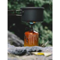 BRS-estufa de Gas para exteriores, Mini quemador de Gas para acampar, 25g, ultraligero, titanio, Picnic, senderismo, cocina, horno de supervivencia BRS-3000T - details 8