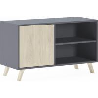TV para Salón |   57 x 95 x 40 cm |   Indicado para TV de 32/40" |   Modelo Viento 100 |   Puccini |   Puerta Abatible Color Blanco - details 2