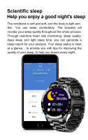 Reloj mujer inteligente exterior deporte Bluetooth llamada sano ritmo cardíaco presión arterial hombre reloj - details 6