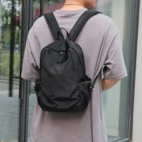 Mini mochila impermeable para hombre, ligera, Oxford, de viaje, resistente al desgaste, Color sólido, pequeña, bolso escolar de hombro - details 0