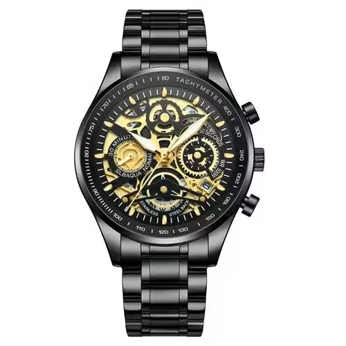 Reloj Niboshi de Lujo Premium 2025 Reloj de Negocios con Característica de Esqueleto - 1