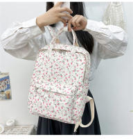 Mochila escolar fresca para mujer, literaria y artística, versátil, con flores informales, para niña y estudiante, novedad de 2024 - details 23