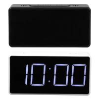 Reloj despertador Digital LED con retroiluminación, calendario de datos y hora, reloj de mesa con retroiluminación electrónica - details 7