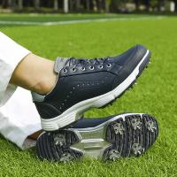 Zapatos de Golf Impermeables Antideslizantes Entrenamiento en Campo de Picos para Hombres y Mujeres - details 13