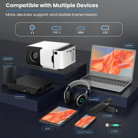 Proyector de Películas para el Hogar Android 13 Q6 300ANSI Wifi6 BT5.4 Resolución 720P - details 9