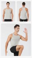 Camiseta de maratón para, camiseta deportiva, camiseta sin mangas para, ropa de gimnasio, camiseta de entrenamiento deportivo - details 17