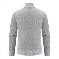 Cárdigans de otoño e invierno, suéteres con cuello levantado para hombre, suéteres de chenilla, prendas de vestir exteriores, ropa de hombre - details 15