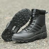 Botas tácticas para hombre, botas de combate para fuerzas especiales en el desierto, botas de montaña para exteriores - details 4