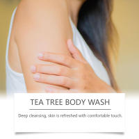 Tea Tree Cleansing Nutre, hidrata, fragancia duradera, gel de ducha refrescante con fragancia no grasa - details 10
