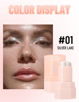 Especializado para resaltar 6 colores resaltador de gelatina de destello fino resaltador corporal iluminador Handaiyan - details 6