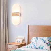 Lámpara de pared moderna de estilo japonés para decoración del hogar, luz Led decorativa montada en la pared, minimalista, para dormitorio - details 2