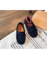Mocasines planos de tela con lazo Simple para niños, zapatos de princesa de estilo minimalista, antideslizantes y resistentes al desgaste, novedad de 2024 - details 9