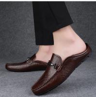 Zapatos informales de cuero sin cordones, mocasines para Hombre, primavera y verano, talla grande 48 49, mocasines para Hombre - details 14