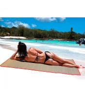 UD - Esterilla de playa de paja natural – Alfombrilla ligera y plegable - Ideal para playa,camping,fiesta,piscina - details 2
