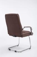 Cantilever Attila Tapizada En Tela y con Base De Metal I Silla De Conferencia con Reposabrazos, Color:Negro/Negro - details 56