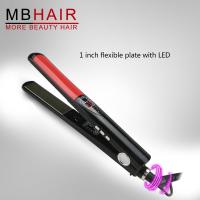 MBHAIR pantalla LCD placas de titanio plancha plana planchas alisadoras herramientas de estilismo plancha de pelo profesional - details 4