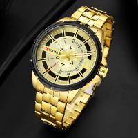 Reloj de Acero Inoxidable con Cuarzo de Lujo CURREN 8333 Accesorio Individual para Hombres de Negocios Resistente al Agua Moda Casual - details 4