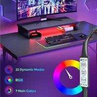 Escritorio de Escritorio LED Soporte de Monitor de Trabajo Portavasos para Auriculares - details 4