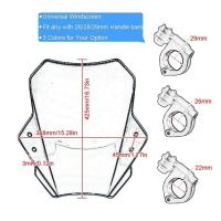 Para Hornet 2025 CB1000 HORNET, visera para parabrisas de motocicleta, Deflector de cubierta de carenado deportivo - details 4