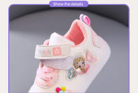 Zapatillas Deportivas de Luce LED para Niñas Zapatos de Principesa de Cuero con Cierre de Velcro - details 2