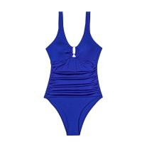 Moda baño de una pieza Tre Metal pulido Sexy Tango sin espalda colores sólidos - details 13