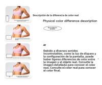 Sujetador deportivo de estilo europeo y americano con cuello halter, alta elasticidad, nylon mate, gran espalda abierta, top de yoga para mujeres - details 20