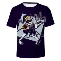 Camisetas con estampado 3D de Horror Animation Murder Drone para hombre y mujer, camisetas deportivas informales de calle, transpirables de secado rápido - details 5
