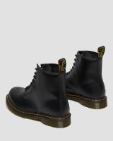 Botas con cordones de cuero liso 1460 de Dr. Marten Negro Unisex - details 6