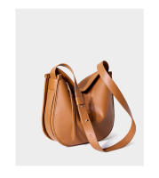 Bolso de mano minimalista cómodo de cuero suave Bandolera de hombro de gran capacidad de cuero de vaca - details 19