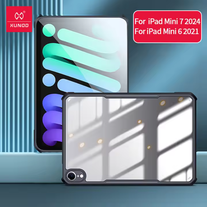 Xundd para iPad Pro Funda de Choque de Aire con Cubierta Trasera de TPU Transparente - 1
