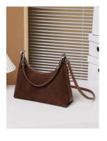 Bolso de cuero de vaca de gamuza, bolso tote de alta calidad, gran capacidad, bolso de hombro de cuero genuino para viajeros - details 9