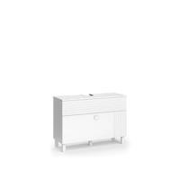 Armario con espejo para baño Sola, blanco, 100 x 79,8 cm con 3 puertas - details 14