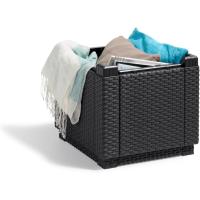 Cube de Grafito Hocker Ottoman de Muebles y Organización - details 4