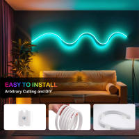 GAHADA Tela LED RGB IC Moderna Control Remoto de 24 Botones Impermeable Color de Sueño Addressable - details 5