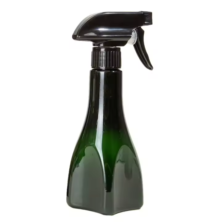 Botella pulverizadora de plástico transparente para peluquería, rociador de agua portátil para herramientas de peluquería, estilo de maquillaje, 250ML - 1