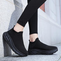 Taburete ultraligero tejido para mujer, zapatos deportivos ultraligeros de gran tamaño, ideal para primavera y otoño - details 1