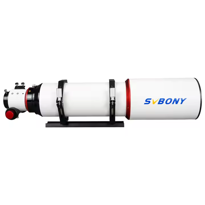 Telescopio SVBONY SV550 con Lente Triple APO F6 de 80mm y Corrector de Campo SV209 para Astrofotografía de Cielo Profundo bundle de 1.0X - 1