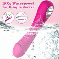 Leten potente vibrador de punto G consolador de silicona suave masajeadores vibratorios clítoris estimulación Anal de la vagina juguetes sexuales para adultos para mujeres - details 7