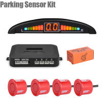 Kit de Sensor de estacionamiento con 4 Radar LED, pantalla Digital precisa de alarma de distancia de obstáculos, Kit Parktronic, Detector de Radar de marcha atrás - details 11