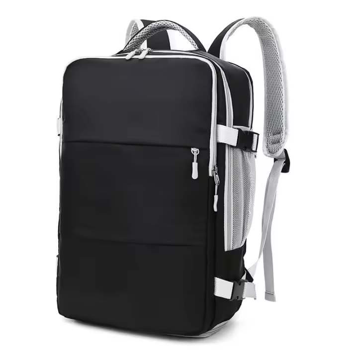 Mochila De Viaje Para Hombres, Mochila Multifuncional Para Viajes De Fin De Semana Con Compartimento Separado Para Zapatos - 1