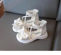 Gladiator Girls, zapatos de playa para niños, sandalias romanas con lazo y cremallera trasera, moda suave, novedad de verano 2025 - details 4