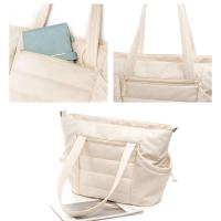 3 unids/set mamá bolso grande para pañales mochila para padre pañales bolsas de maternidad papá bolso cruzado - details 5